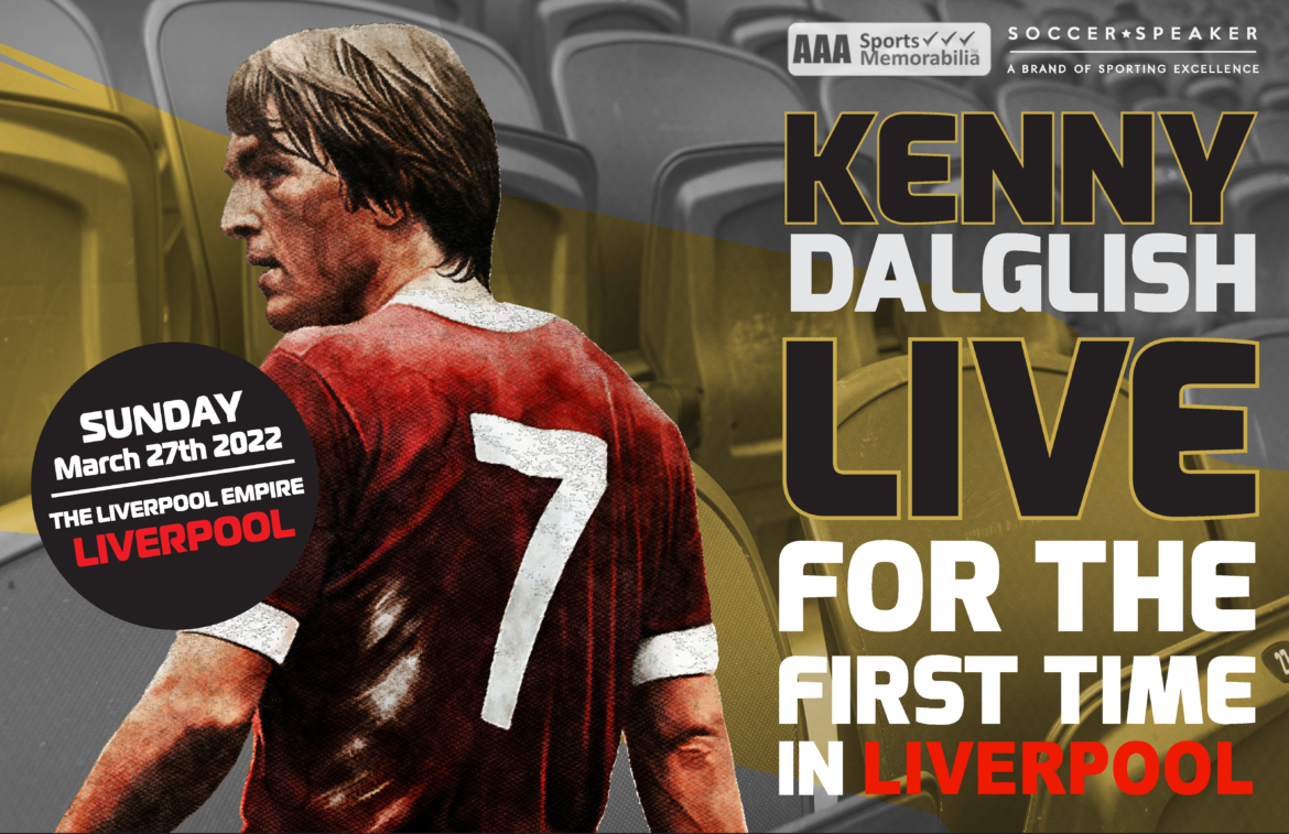 Sir Kenny Dalglish MBE live in Liverpool